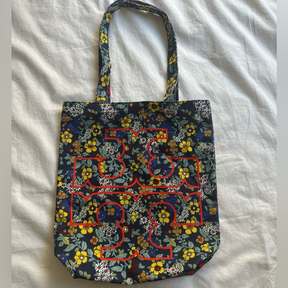 Tory Burch Floral Tote Bag